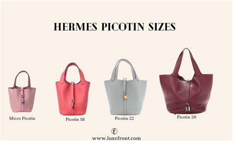 hermes picotin 18 size